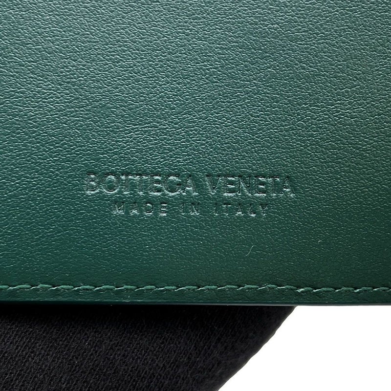 ボッテガヴェネタ 二つ折り財布 ソルスティス ミディアム レザー 806078 BOTTEGA VENETA 財布