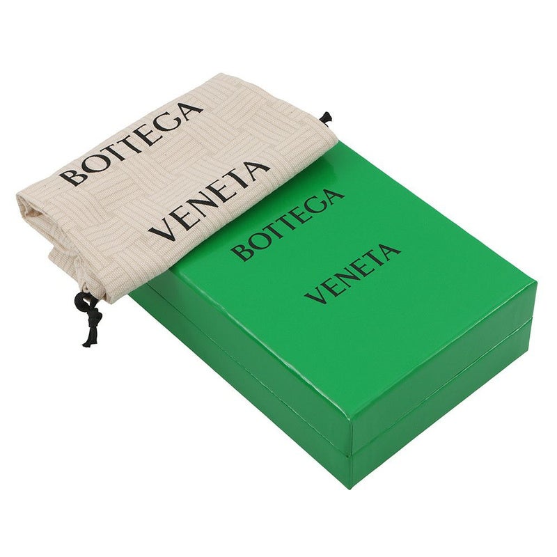 ボッテガヴェネタ 二つ折り財布 ソルスティス ミディアム レザー 806078 BOTTEGA VENETA 財布