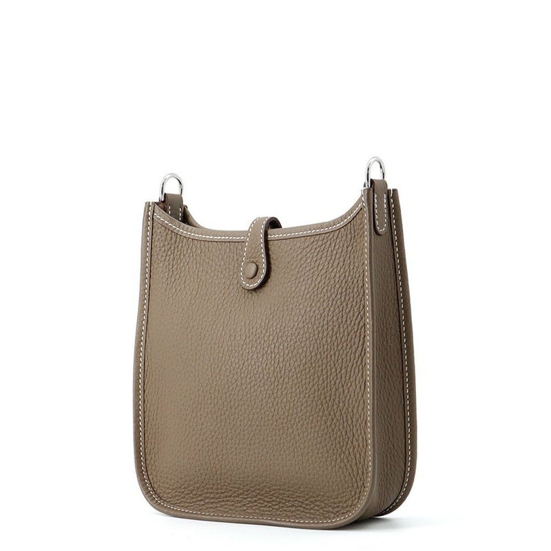 エルメス エブリンTPM 111cm アマゾン エトゥープ/ブルーインディゴ/シルバー金具 トリヨンクレマンス W刻印