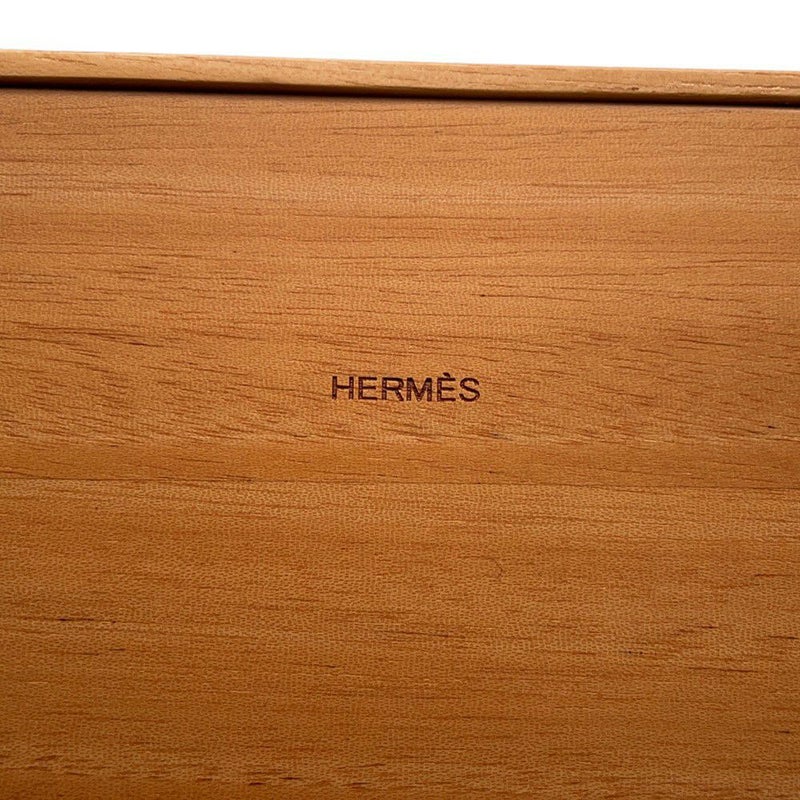 エルメス  ティッシュケース プレイヤード PM フォーヴ マホガニー/トリヨン・リス HERMES ケース