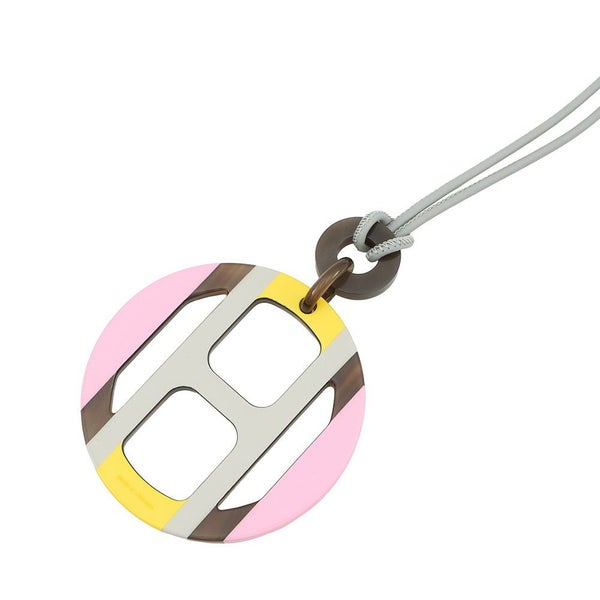 エルメス ネックレス Hエキップ Equipe バッファローホーン HERMES アクセサリー