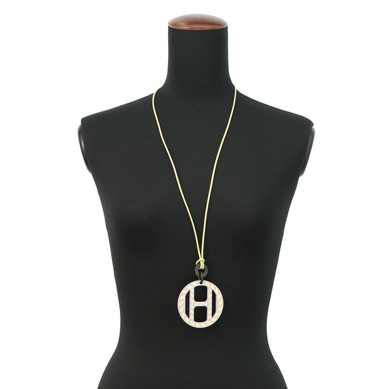 エルメス ネックレス Hエキップ ノーティック バッファローホーン HERMES アクセサリー