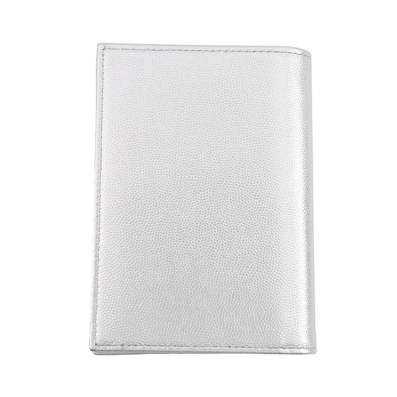 シャネル パスポートケース 二つ折り財布 ココマーク メタリック コンパクトウォレット キャビアスキン AP4665 CHANEL