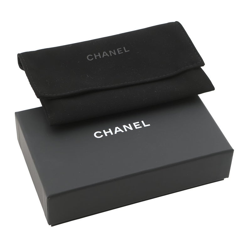 シャネル カードケース ココマーク メタリック キャビアスキン AP4705 CHANEL 名刺入れ