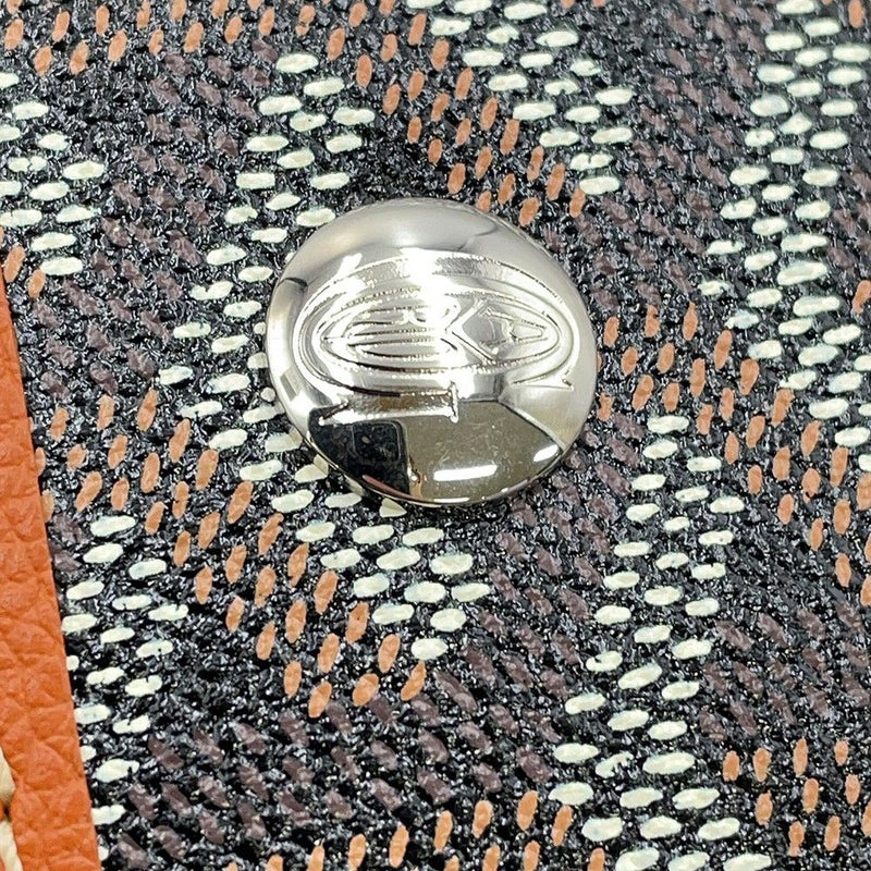 ゴヤール トートバッグ ボエム ホーボーバッグ PVC BOHEMEPMLTY01CL03P GOYARD ポーチ付き 黒 ブラウン