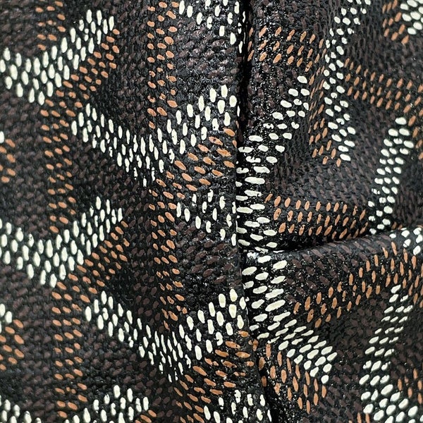 ゴヤール トートバッグ ボエム ホーボーバッグ PVC BOHEMEPMLTY01CL03P GOYARD ポーチ付き 黒 ブラウン