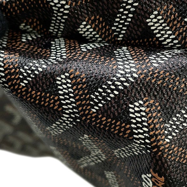 ゴヤール トートバッグ ボエム ホーボーバッグ PVC BOHEMEPMLTY01CL03P GOYARD ポーチ付き 黒 ブラウン