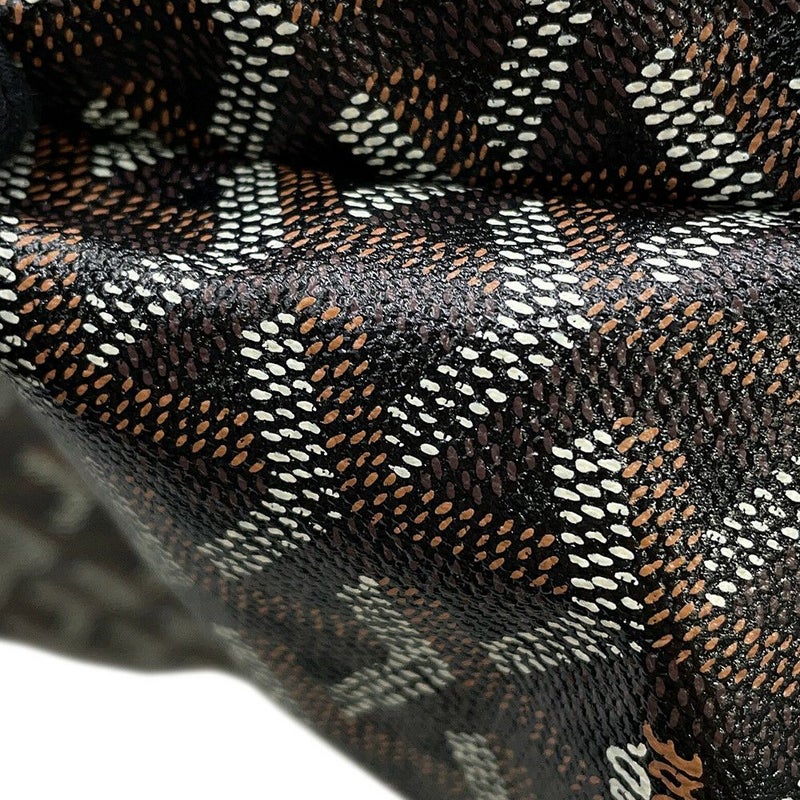 ゴヤール トートバッグ ボエム ホーボーバッグ PVC BOHEMEPMLTY01CL03P GOYARD ポーチ付き 黒 ブラウン