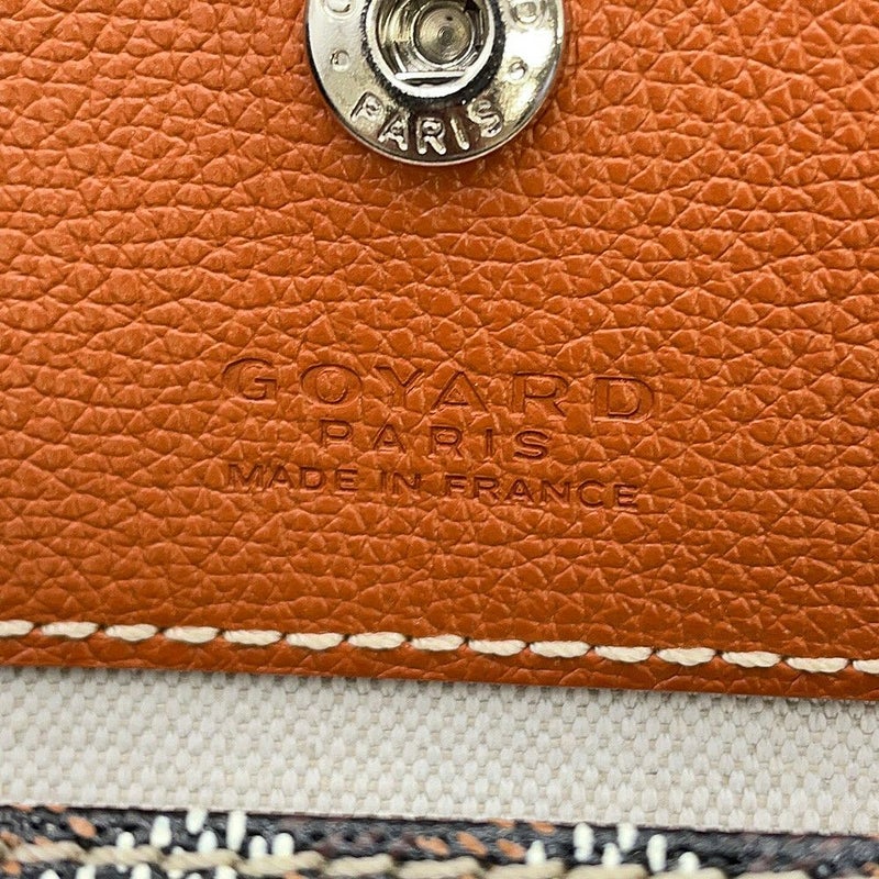 ゴヤール トートバッグ ボエム ホーボーバッグ PVC BOHEMEPMLTY01CL03P GOYARD ポーチ付き 黒 ブラウン