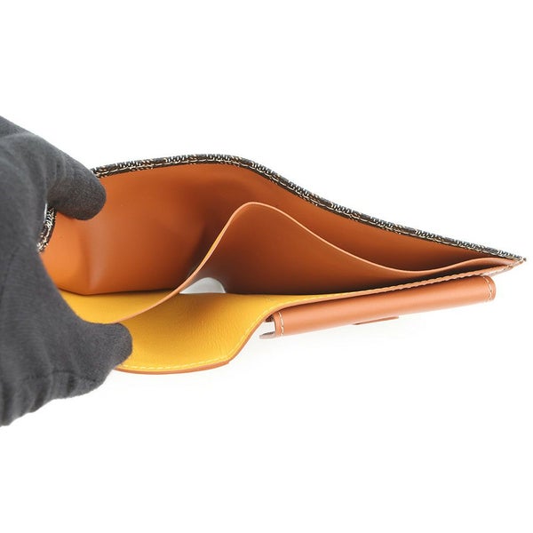 ゴヤール 二つ折り財布 ヘリボーン サンフロランタン PVC レザー APM110 GOYARD 財布 メンズ