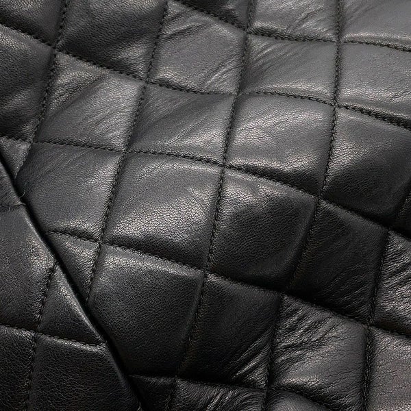 シャネル リュック ココマーク マトラッセ チェーンショルダー ラムスキン A10177 CHANEL バッグ バックパック 黒