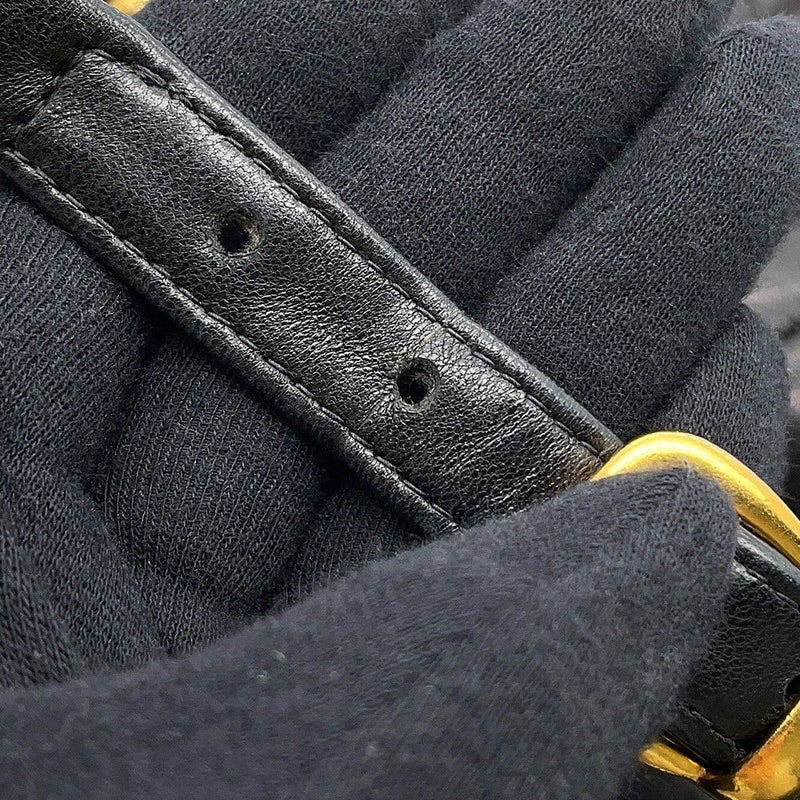 シャネル リュック ココマーク マトラッセ チェーンショルダー ラムスキン A10177 CHANEL バッグ バックパック 黒