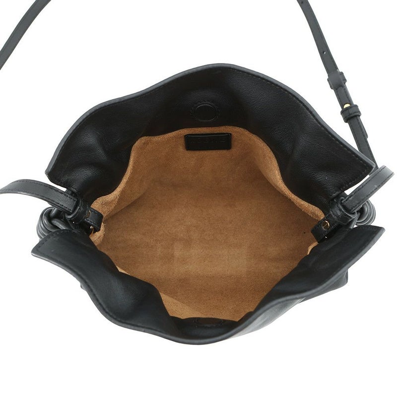 ロエベ ショルダーバッグ フラメンコ クラッチバッグ ミニ アナグラム レザー A411FC2X37 LOEWE 2way 黒