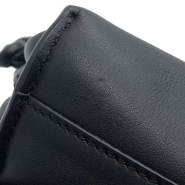 ロエベ ショルダーバッグ フラメンコ クラッチバッグ ミニ アナグラム レザー A411FC2X37 LOEWE 2way 黒