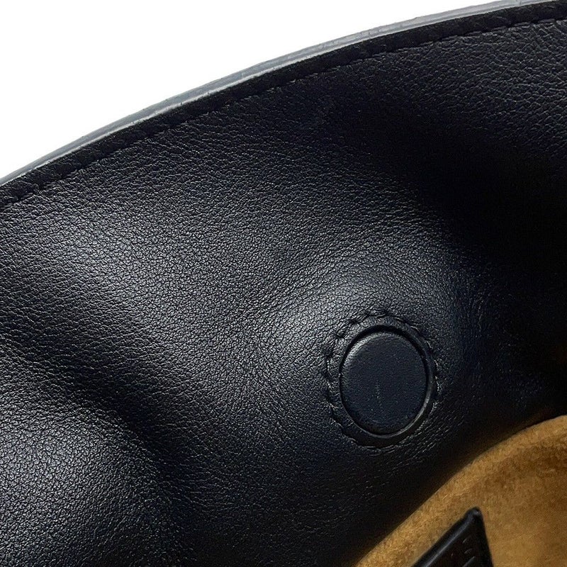 ロエベ ショルダーバッグ フラメンコ クラッチバッグ ミニ アナグラム レザー A411FC2X37 LOEWE 2way 黒