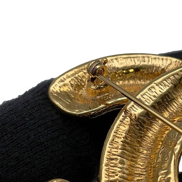 シャネル ブローチ ココマーク マトラッセ メタル ヴィンテージ CHANEL アクセサリー