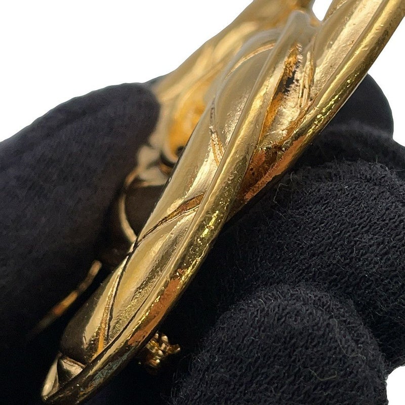 シャネル ブローチ ココマーク マトラッセ メタル ヴィンテージ CHANEL アクセサリー