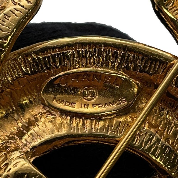 シャネル ブローチ ココマーク マトラッセ メタル ヴィンテージ CHANEL アクセサリー
