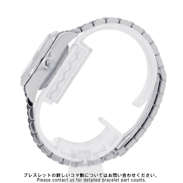 ロレックス レディ デイトジャスト SS/K18WG 279174 ROLEX 腕時計 ダークグレー文字盤