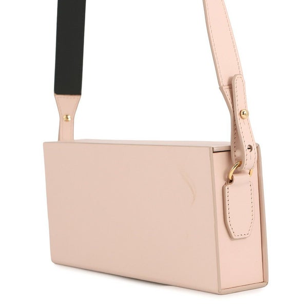 フェンディ ショルダーバッグ ボックス オリゾンタル ロゴ レザー 8BT340 FEND 2wayショルダーバッグ