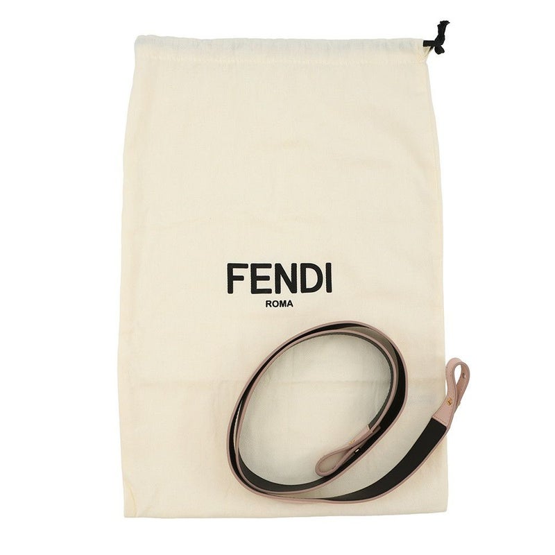 フェンディ ショルダーバッグ ボックス オリゾンタル ロゴ レザー 8BT340 FEND 2wayショルダーバッグ