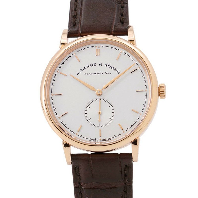 ランゲ&ゾーネ サクソニア 216.032/LS2164AD A.LANGE&SOHNE 腕時計 シルバー文字盤