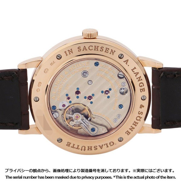 ランゲ&ゾーネ サクソニア 216.032/LS2164AD A.LANGE&SOHNE 腕時計 シルバー文字盤