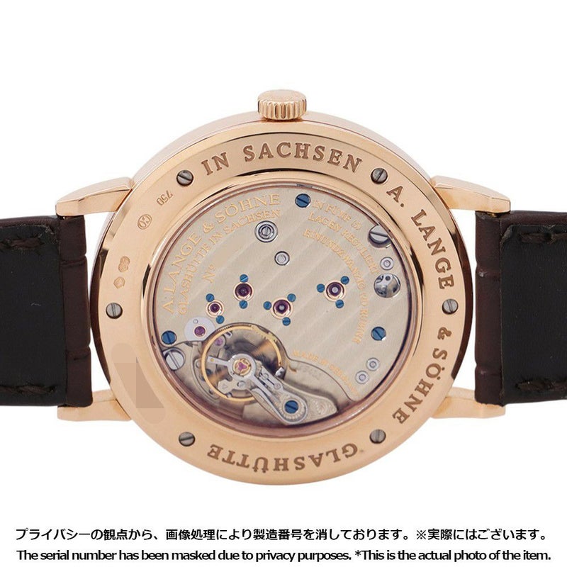 ランゲ&ゾーネ サクソニア 216.032/LS2164AD A.LANGE&SOHNE 腕時計 シルバー文字盤