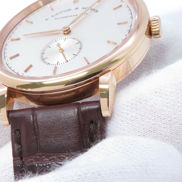 ランゲ&ゾーネ サクソニア 216.032/LS2164AD A.LANGE&SOHNE 腕時計 シルバー文字盤