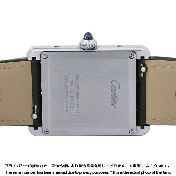 カルティエ タンク マスト ドゥ カルティエ ウォッチ LM WSTA0072 Cartier 腕時計 黒文字盤