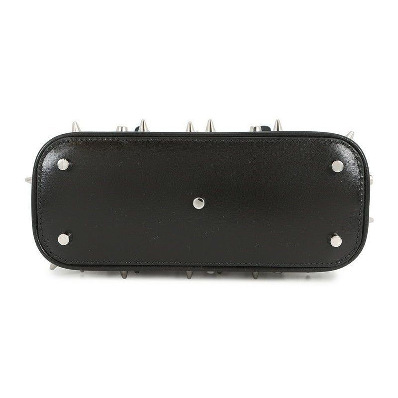 グッチ ハンドバッグ ダイアナ バンブー ズタッズ ミニ レザー/メタル 715775 GUCCI 2wayショルダーバッグ 黒