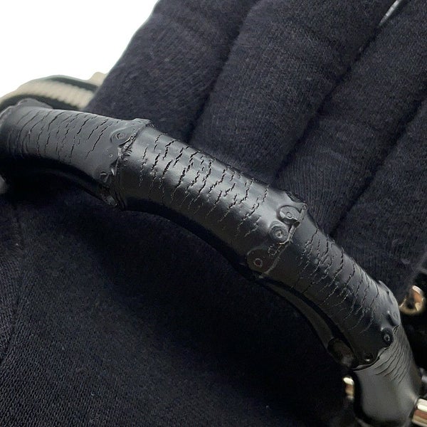 グッチ ハンドバッグ ダイアナ バンブー ズタッズ ミニ レザー/メタル 715775 GUCCI 2wayショルダーバッグ 黒