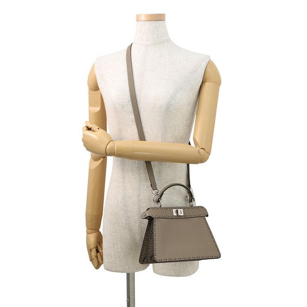 フェンディ ハンドバッグ ピーカブー セレリア アイシーユー プチ 8BN335 FENDI 2wayショルダーバッグ