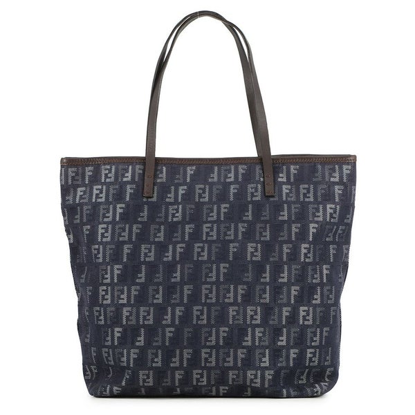 フェンディ トートバッグ ズッキーノ キャンバス/レザー FENDI バッグ