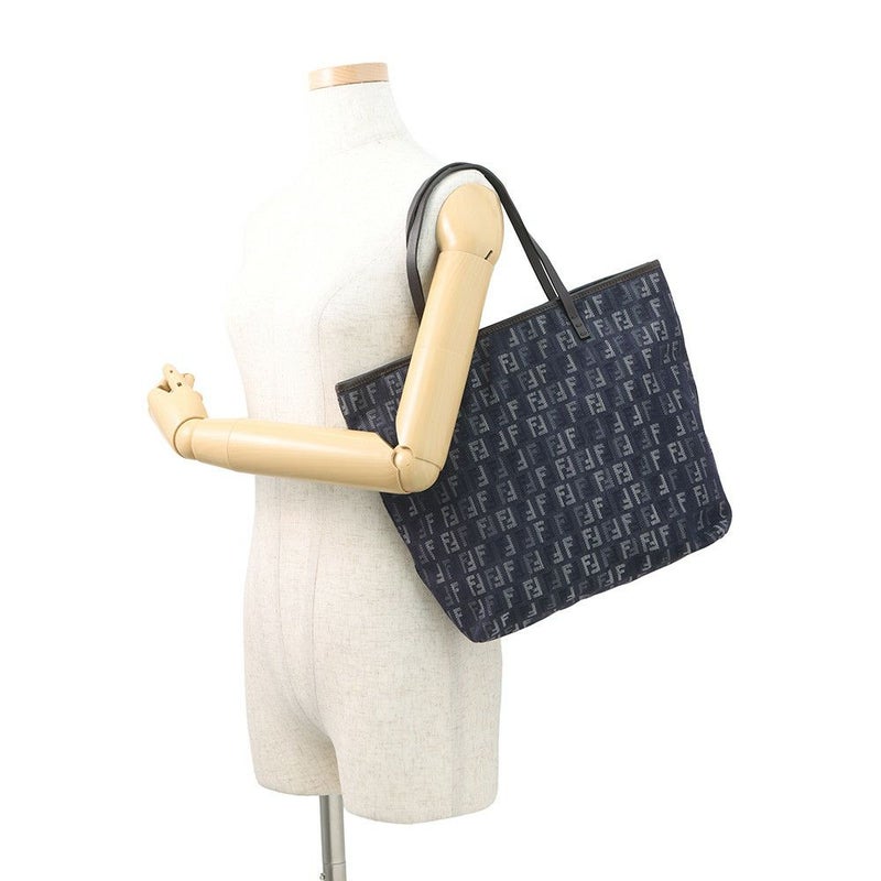 フェンディ トートバッグ ズッキーノ キャンバス/レザー FENDI バッグ