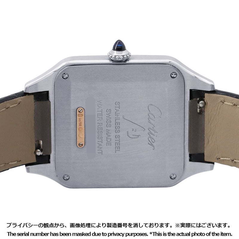 カルティエ サントス デュモン LM W2SA0037 Cartier 腕時計 シルバー文字盤