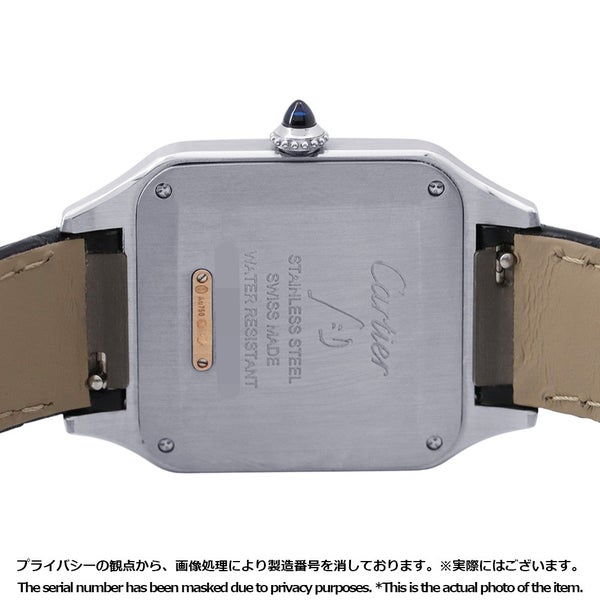 カルティエ サントス デュモン LM W2SA0037 Cartier 腕時計 シルバー文字盤