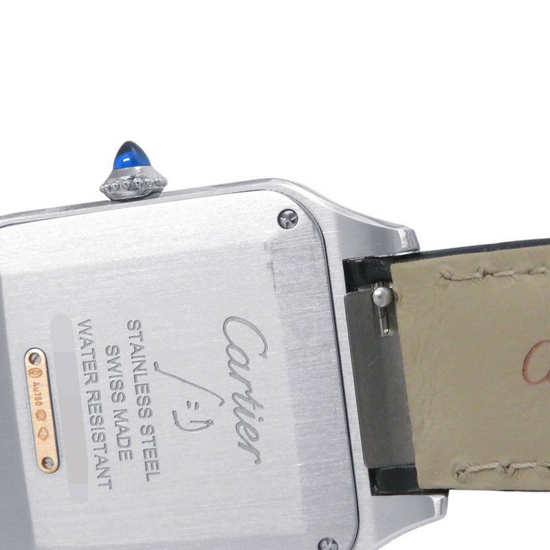 カルティエ サントス デュモン LM W2SA0037 Cartier 腕時計 シルバー文字盤