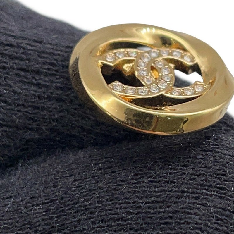 シャネル ピアス ココマーク ラインストーン I25 K ABG692 CHANEL アクセサリー