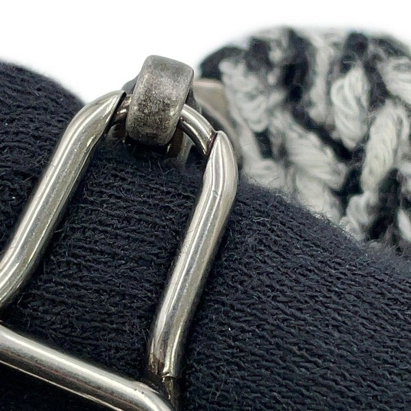 ルイヴィトン スカート ツイード タイトスカート レディースサイズM LOUIS VUITTON FMKZ92 ボトムス ブラック 黒 白