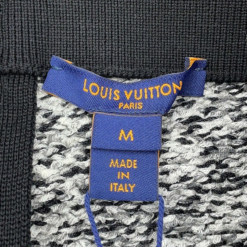 ルイヴィトン スカート ツイード タイトスカート レディースサイズM LOUIS VUITTON FMKZ92 ボトムス ブラック 黒 白