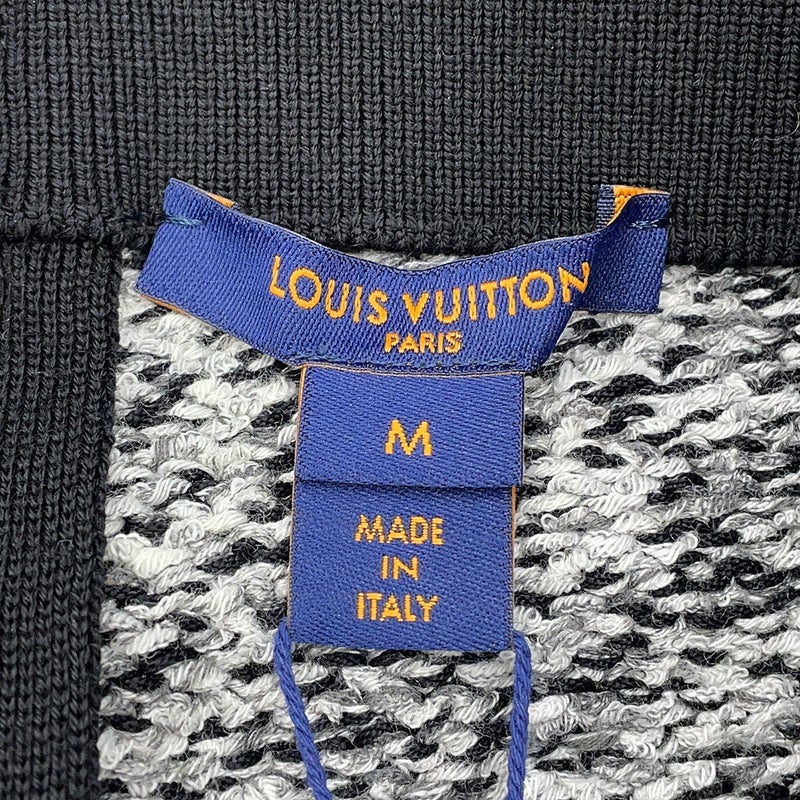 ルイヴィトン スカート ツイード タイトスカート レディースサイズM LOUIS VUITTON FMKZ92 ボトムス ブラック 黒 白