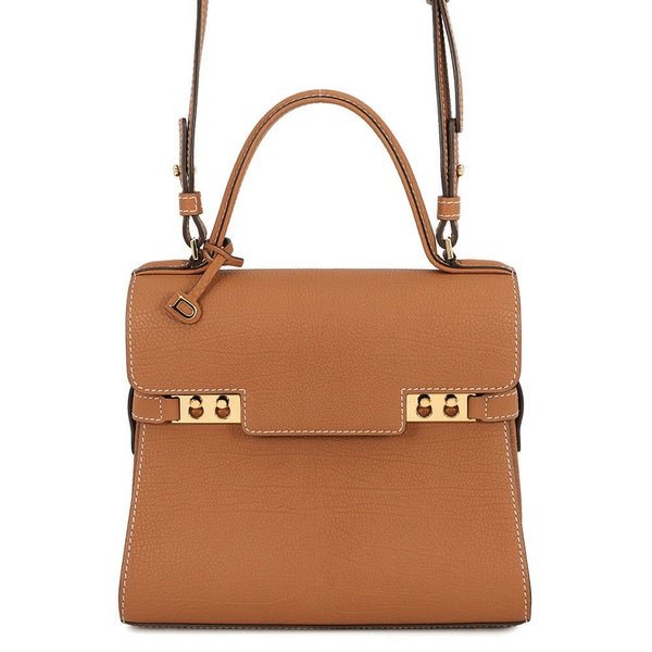 デルヴォー ハンドバッグ タンペートPM クリスピーカーフレザー AA0505AMF0ADNDO 2way デルボー