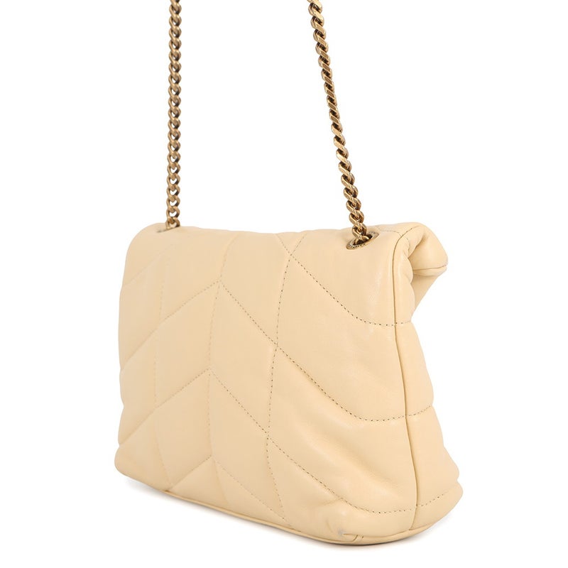 サンローランパリ チェーンショルダーバッグ ルル パファー レザー 620333 SAINT LAURENT PARIS