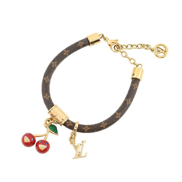 ルイヴィトン ブレスレット モノグラム LV x TM チェリー M8977Z LOUIS VUITTON アクセサリー 村上隆 コラボ
