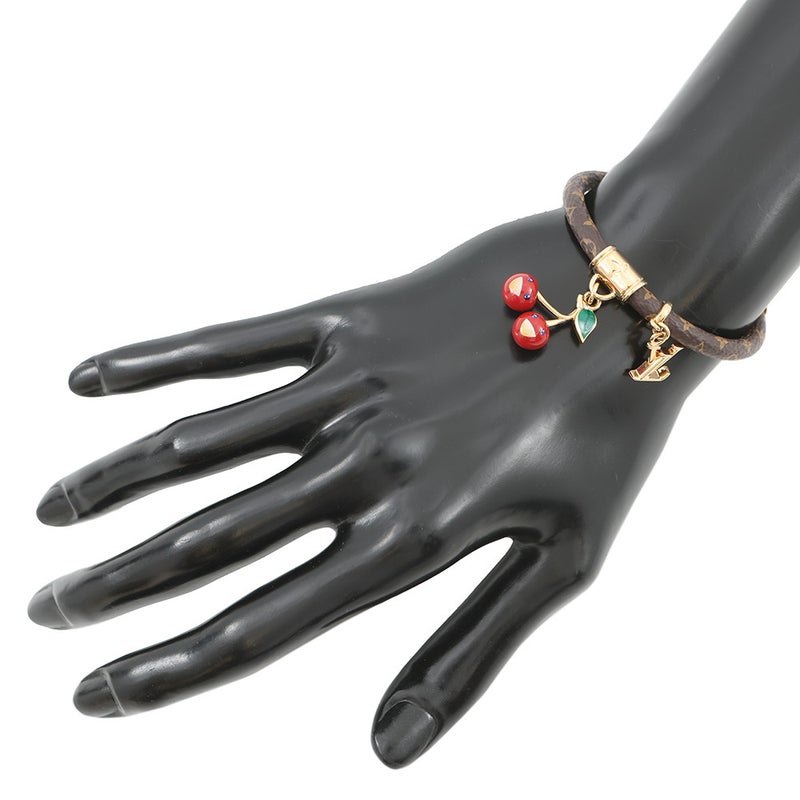 ルイヴィトン ブレスレット モノグラム LV x TM チェリー M8977Z LOUIS VUITTON アクセサリー 村上隆 コラボ