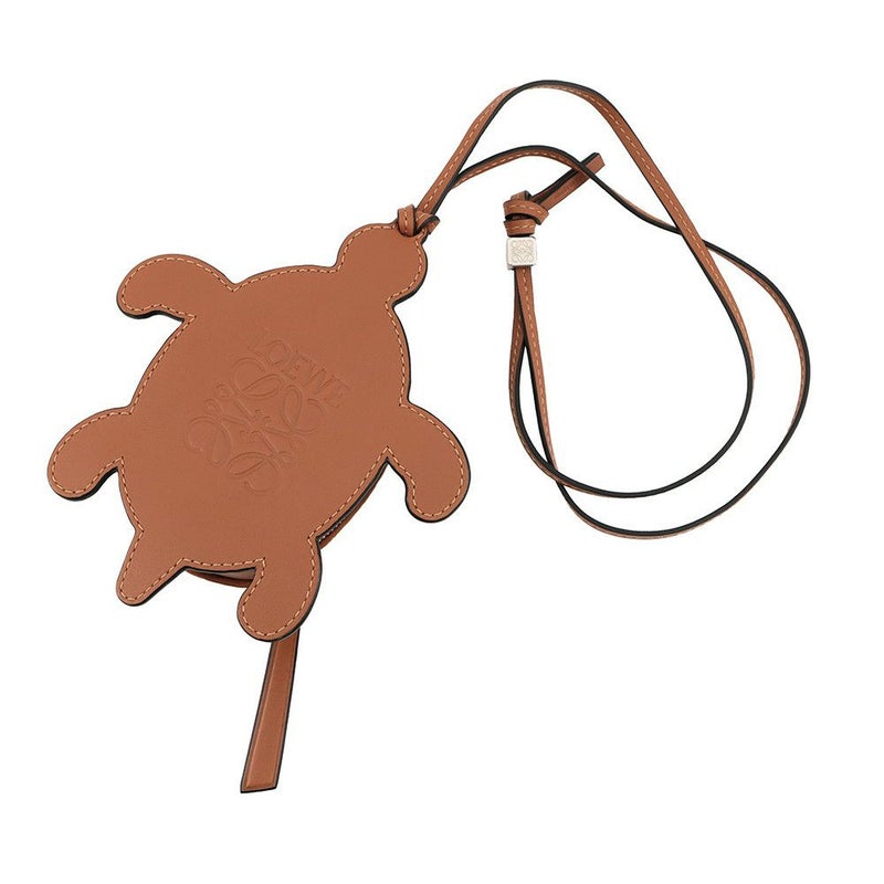 ロエベ ショルダーバッグ 亀モチーフ アナグラム ラフィア/レザー C621232X82 LOEWE ポシェット ポーチ