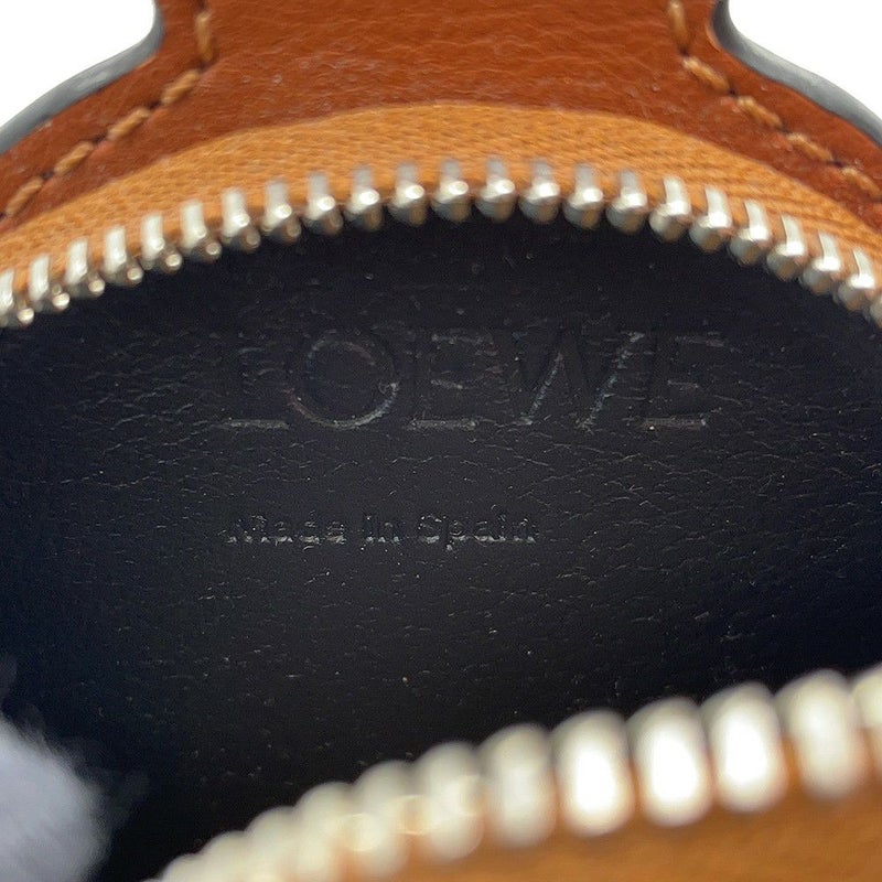 ロエベ ショルダーバッグ 亀モチーフ アナグラム ラフィア/レザー C621232X82 LOEWE ポシェット ポーチ