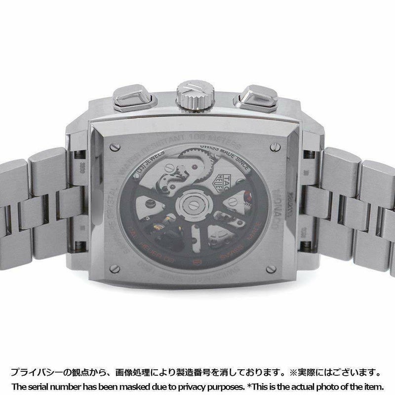 タグホイヤー モナコ キャリバー ホイヤー 02 クロノグラフ CBL2113.BA0644 TAG Heuer 腕時計 黒文字盤