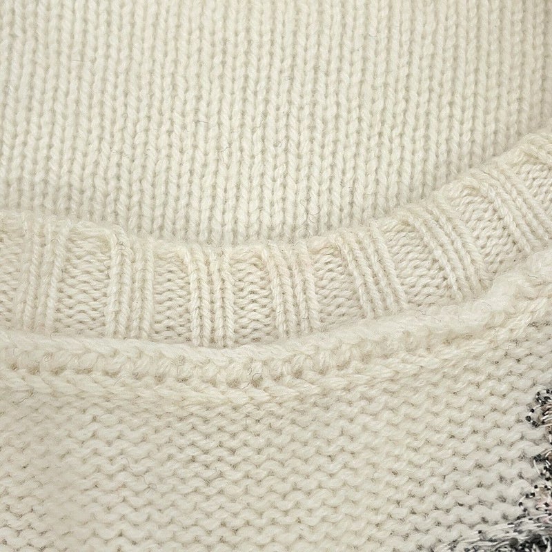 クリスチャン・ディオール ニット Butterfly Around The World セーター レディースサイズ34 414S57AM078 トップス